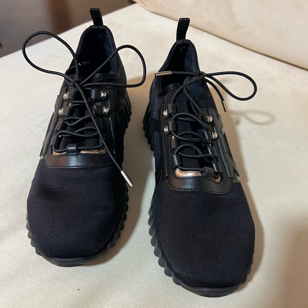 Black Salvatore Ferragamo Women Sneaker